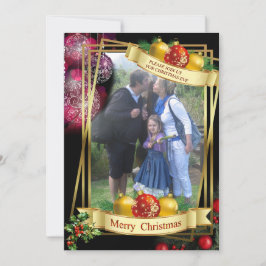 Cartão de Feriado Simples