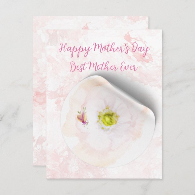 Cartão de feriado simples (Frente/Verso)