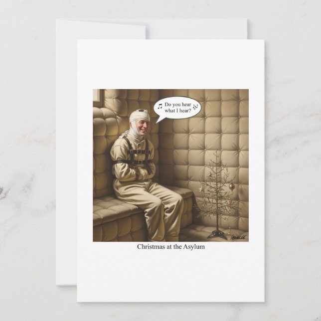 Cartão de Feriado Simples (Frente)