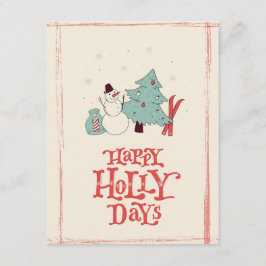 Cartão de Férias Antigo