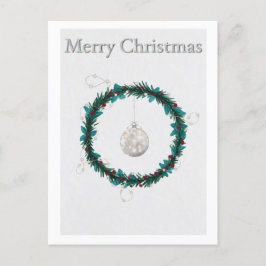 Cartão de Férias com ilustração de Natal