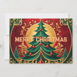 Cartão de Férias da Árvore de Natal