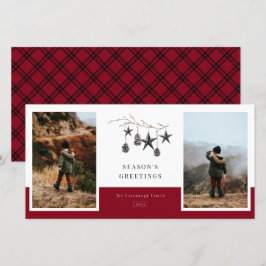 Cartão de Férias da Família Cozy Nature 2