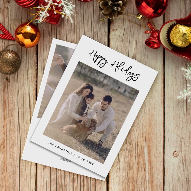 Cartão de Férias da Família de Natal da Calliograf (Criador carregado)