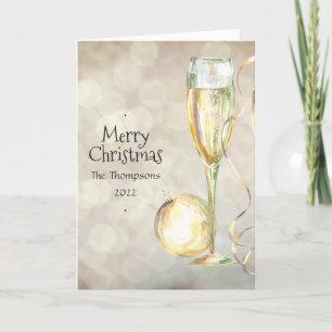 Cartão de Férias da Família Natal