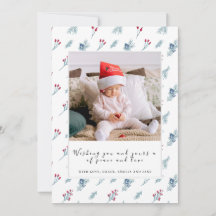 Cartão de férias da família Photo Collage do Natal