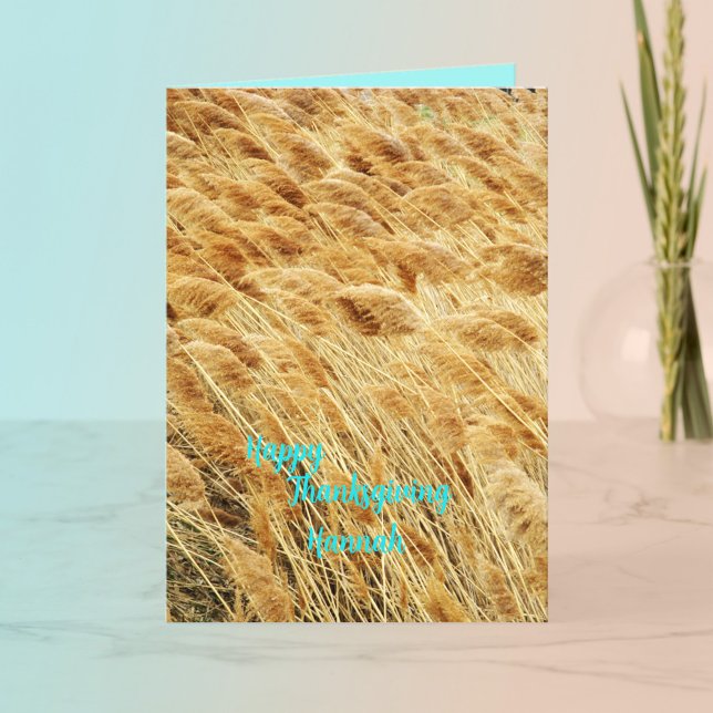 Cartão de Férias de Ação de Graças (Criador carregado)