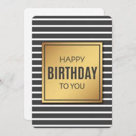 Cartão de Férias de Aniversário