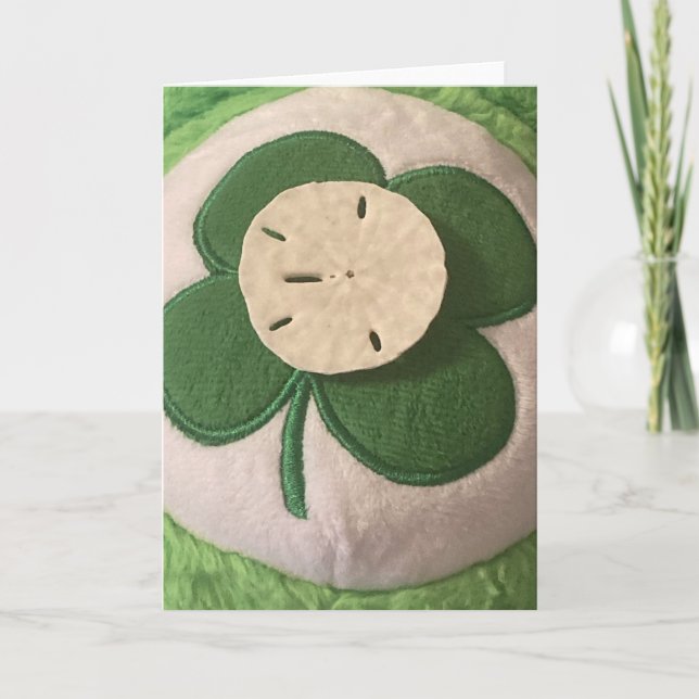 Cartão de Férias de Areia (Frente)