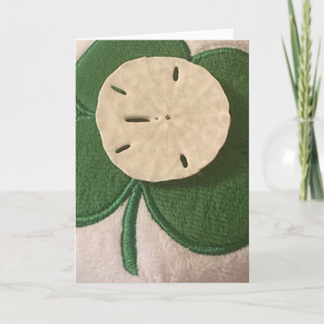 Cartão de Férias de Areia (Frente)