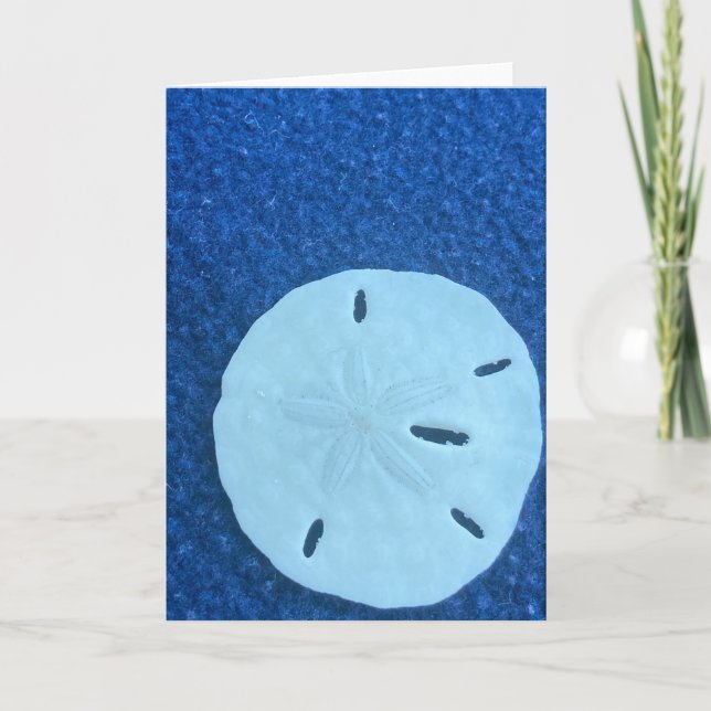 Cartão de Férias de Areia (Frente)