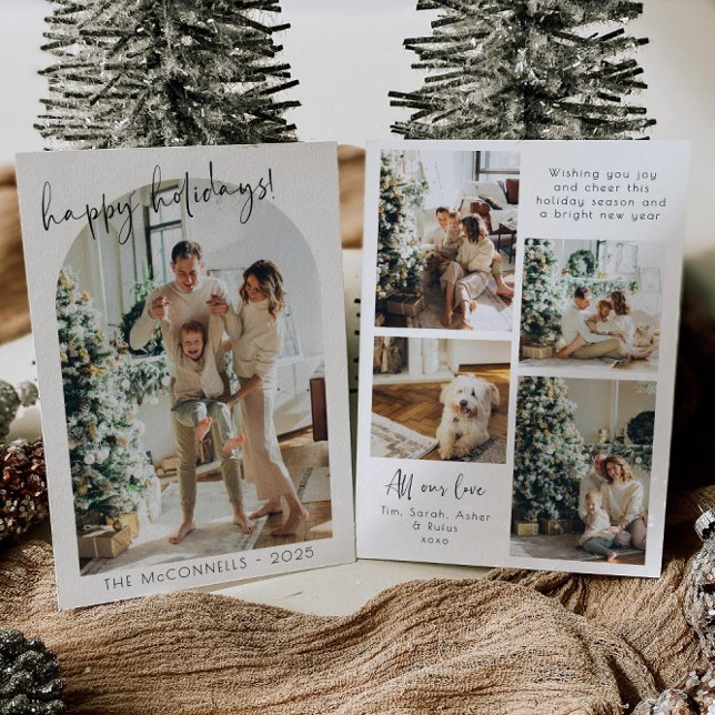 Cartão de Férias de Arquitetura Moderna (Criador carregado)