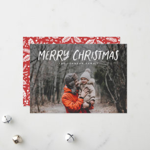 Cartão de Férias de Cheio de Tipo Reprodutivo