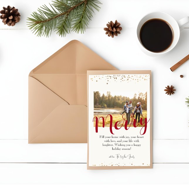 Cartão de Férias de feliz (Criador carregado)