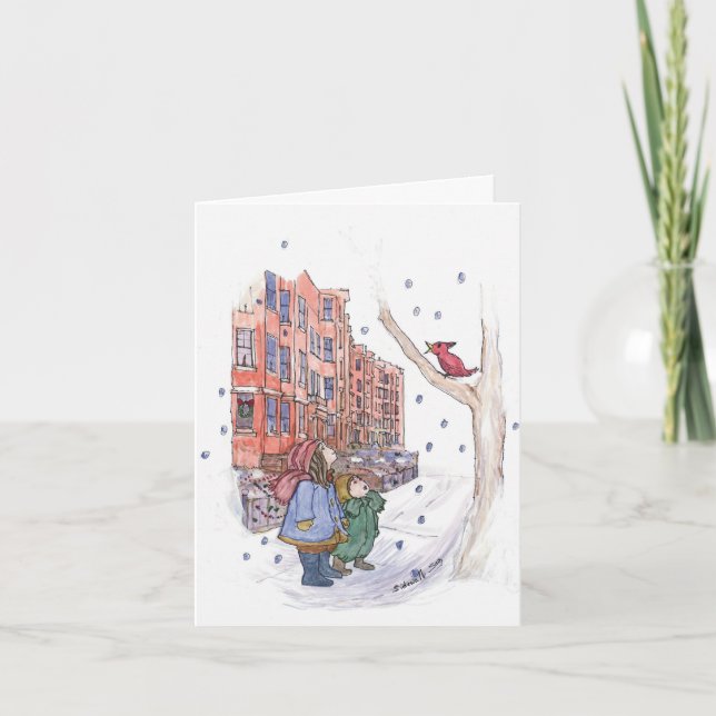 Cartão de Férias de Inverno (Frente)