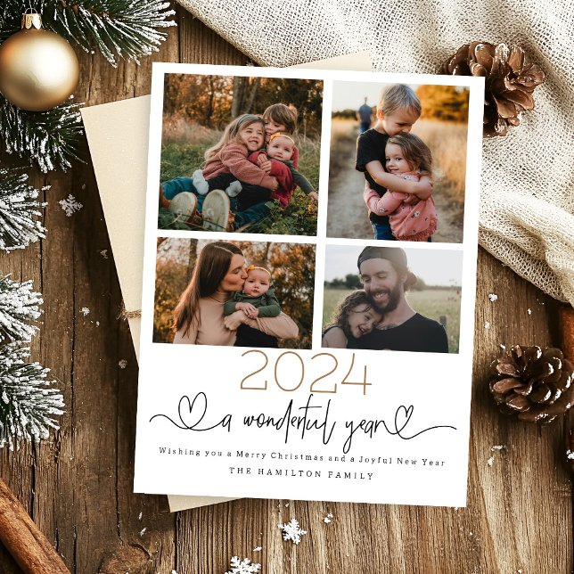 Cartão de Férias de Inverno Feliz Feriados de Inve (Criador carregado)