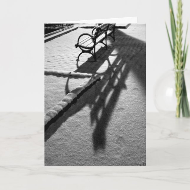 Cartão de Férias de Inverno - Natal (Frente)