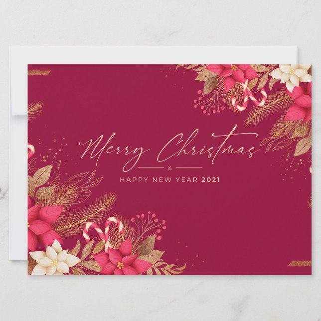 Cartão de Férias de Natal (Frente)