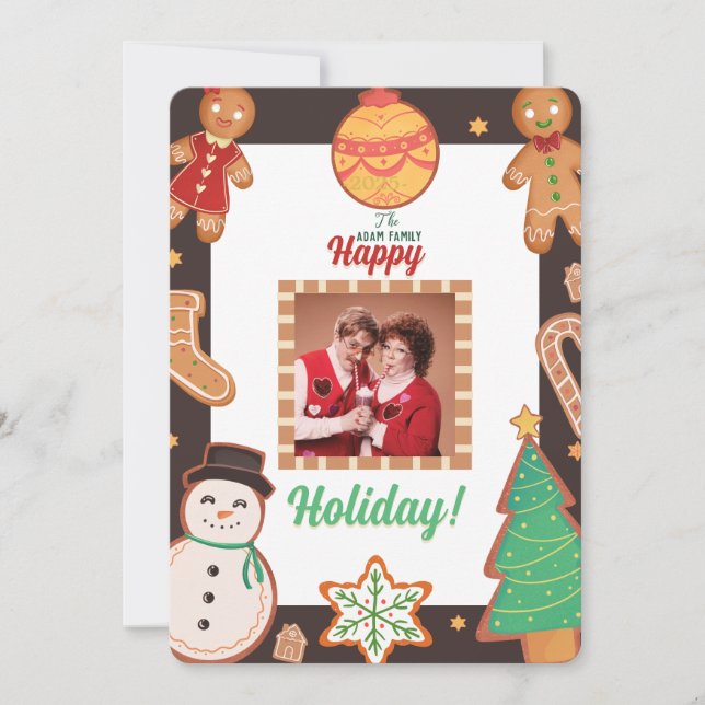 Cartão de Férias de Natal (Frente)