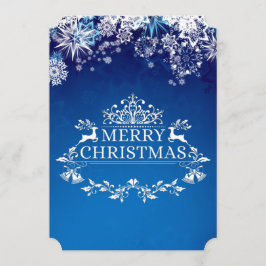 Cartão de Férias de Natal da Terra Marinha de inve