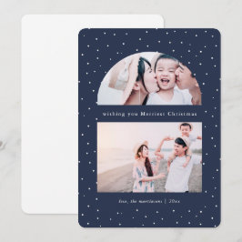 Cartão de Férias de Natal do Globo de Neve