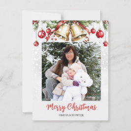 Cartão de Férias de Natal do Quadro de Fotografias