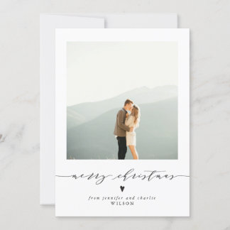 Cartão de Férias de Natal Elegante