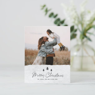 Cartão de Férias de Natal Feliz 2, Russo do Orçame