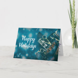 Cartão de Férias de Natal/Feriado de Salão ou spa