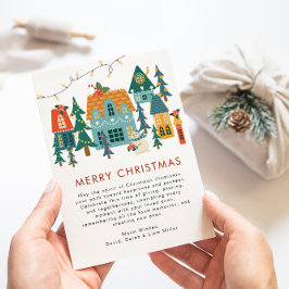 Cartão de Férias de Natal Merry