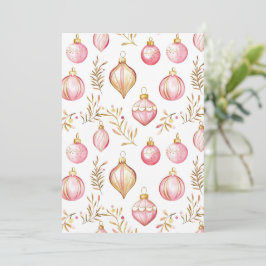 Cartão de Férias de Natal, para ornamentos Dourado