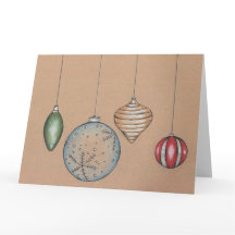 Cartão de Férias de Natal para Saudações da Estaçã