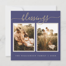 Cartão de Férias de Natal Rustic Berries