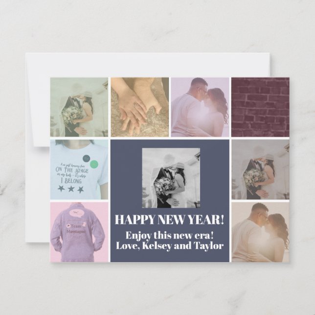 cartão de férias de novas Eras (Frente)