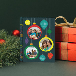 Cartão de Férias de Três Pedidos de meio século