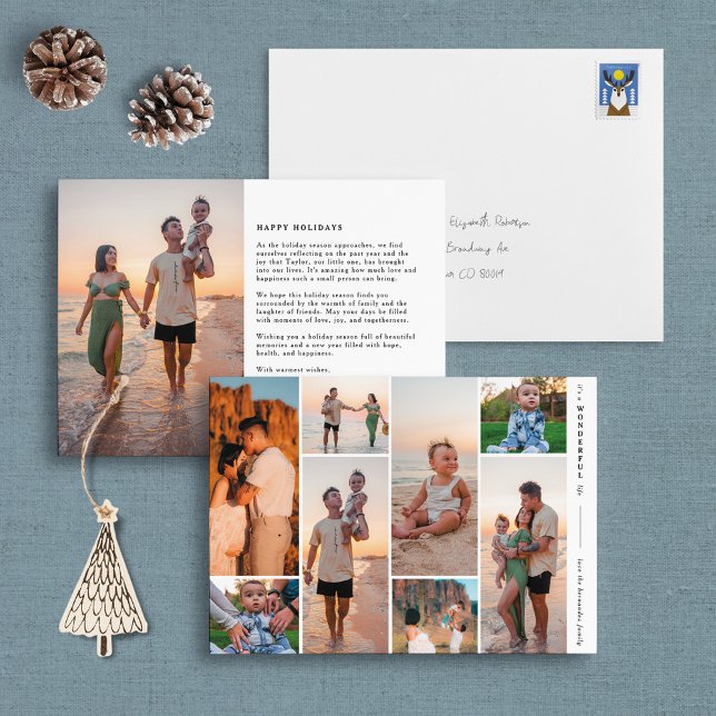 Cartão de Férias de Vida Maravilhosa da Galeria Mo (Criador carregado)