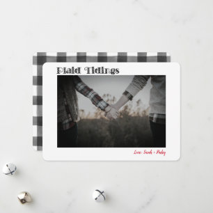 Cartão de Férias de Xadrez Buffalo 1 ou 2