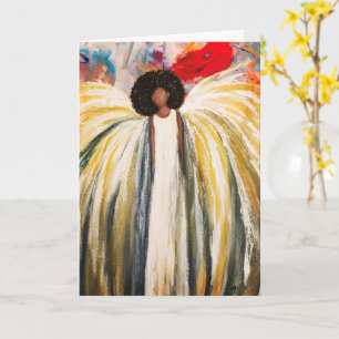 Cartão de Férias do Anjo do Guardian