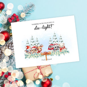 Cartão de Férias do Colaborador Woodland