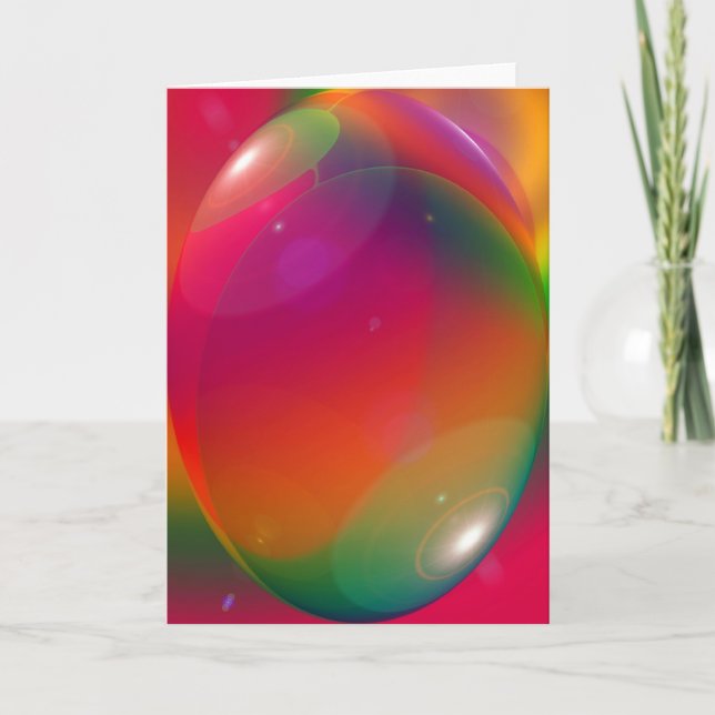 Cartão de Férias do enfeites de natal (Frente)