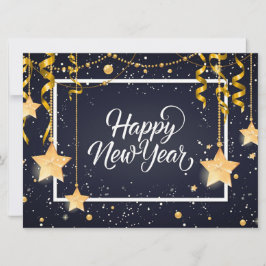 Cartão de Férias do feliz ano novo