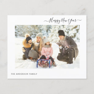 Cartão de Férias do Feliz ano novo de Fotografia O