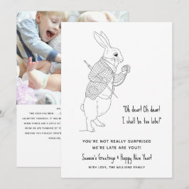 Cartão de Férias do Feliz ano novo de Fotografias 