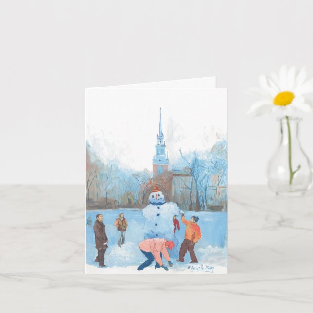 Cartão de Férias do Fim Norte (Planta pequena)