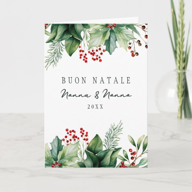 Cartão de Férias Dobrado (Frente)