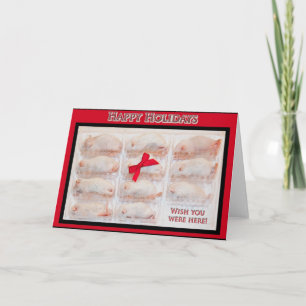 Cartão de Férias Feliz