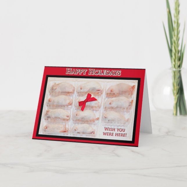 Cartão de Férias Feliz (Frente)