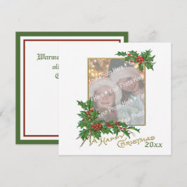 Cartão de Férias Feliz de Natal para Vintage Add-A