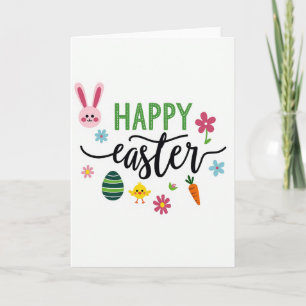Cartão de Férias Feliz de Primavera