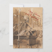 Cartão de Férias Feliz Halloween